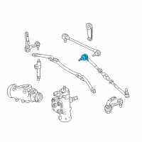 OEM Chevrolet Caprice Rod Kit, Steering Linkage Inner Tie Diagram - 26056098