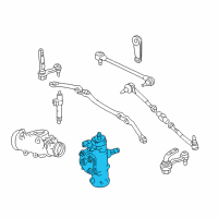 OEM 1992 Chevrolet Astro Gear Kit, Steering (Remanufacture) Diagram - 26087044