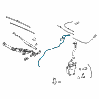 OEM Lexus RX350 Tube, Rubber Diagram - 90068-33186