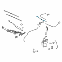 OEM 2017 Lexus RX350 Tube, Rubber Diagram - 90068-33073