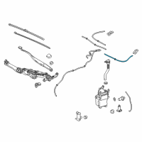 OEM 2017 Lexus RX350 Tube, Rubber Diagram - 90068-33082