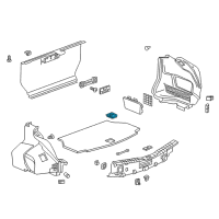 OEM 2017 Cadillac CT6 Handle Diagram - 84082116