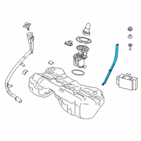 OEM 2017 BMW 530i xDrive Tension Strap Diagram - 16-11-7-354-283