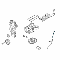 OEM Nissan Gauge - Oil Level Diagram - 11140-3RC0A