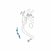 OEM 2018 Lexus LS500 Hose Diagram - 90075-15103