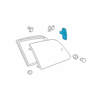 OEM 1998 Toyota Sienna Window Motor Diagram - 85770-08012