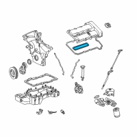 OEM 2003 Lincoln LS Valve Cover Gasket Diagram - 4X4Z-6C527-AA