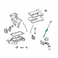 OEM 1998 Mercury Sable Tube Assembly Diagram - F5RZ-6754-A