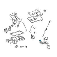 OEM 2007 Ford Five Hundred Adapter Gasket Diagram - XL2Z-6840-AA