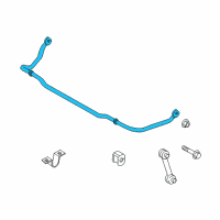 OEM 2008 Ford F-250 Super Duty Stabilizer Bar Diagram - 7C3Z-5482-K