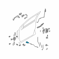 OEM 2008 Ford Taurus X Handle, Inside Diagram - 8F9Z-7422601-A