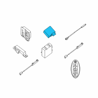 OEM 2009 Infiniti QX56 Control Assembly - Smart KEYLESS Diagram - 285E1-9GE0B