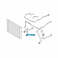 OEM 2008 BMW M6 Return Hose Diagram - 11-53-7-834-054