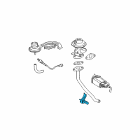 OEM 2001 Toyota Camry Vacuum Regulator Diagram - 25860-74050