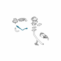 OEM Toyota Camry Oxygen Sensor Diagram - 89465-06020