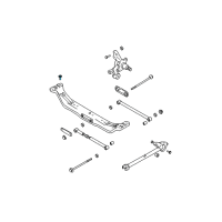 OEM Hyundai Tiburon Bolt Diagram - 62617-2D200