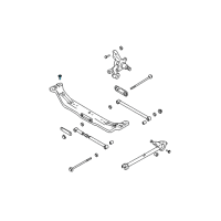 OEM 2008 Hyundai Tiburon Bolt Diagram - 62617-2D200