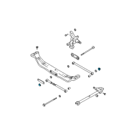 OEM Hyundai Flange Nut Diagram - 62618-2D100