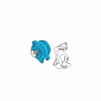 OEM 2003 Chrysler Voyager ALTERNATR-Engine Diagram - RL868430AH