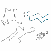 OEM 2019 Ford F-150 Hose Assembly Diagram - JL3Z-9J279-H