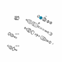 OEM 2000 Toyota Celica Case Bearing Diagram - 90363-36004