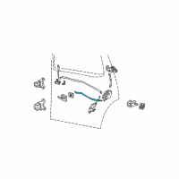 OEM 2000 Ford Explorer Rod Diagram - F1TZ-7826409-A