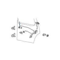 OEM 1992 Ford Explorer Rod Diagram - F1TZ7826460A