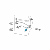 OEM 1993 Ford Crown Victoria Actuator Diagram - F87Z-7826594-BA