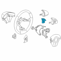 OEM 2006 Pontiac Torrent Switch Asm-Radio Control *Ebony/Red Back Diagram - 15942439