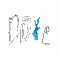 OEM 2018 Ram 2500 Fan-Cooling Diagram - 52014730AA