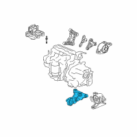 OEM 2008 Honda Fit Bracket, Transmission Mounting (Automatic) Diagram - 50825-SLN-A80