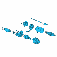 OEM 2004 Honda Pilot Starter, Core Id (Sm-44231) (Sm-44247) (Reman) (Cme/Mitsuba) Diagram - 06312-PGK-515RM