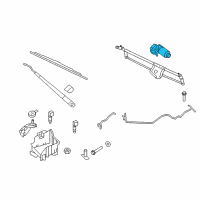 OEM 2017 Ford Expedition Front Motor Diagram - FL1Z-17508-B