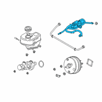 OEM 2020 Ford Ranger Vacuum Tube Diagram - KB3Z-2420-A