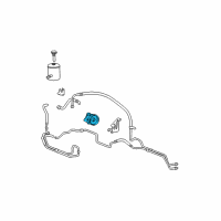 OEM 2002 Kia Optima Pump Assembly-Power STEE Diagram - 5710038500