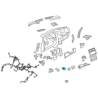 OEM 2010 Jeep Liberty Lighter-Cigar Lighter Diagram - 5026363AA