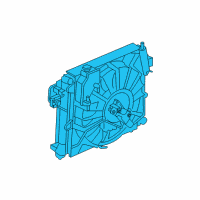 OEM 2008 Jeep Commander Fan-Radiator Cooling Diagram - 5159121AF