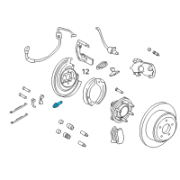 OEM 2014 Ford Expedition Adjuster Diagram - 6L1Z-2041-A