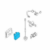 OEM 2016 Nissan Rogue Controller Assembly-Pump Diagram - 284F0-4BA0B