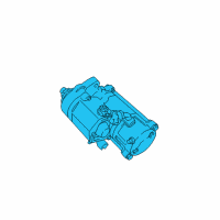 OEM Lexus RX300 Reman Starter Assembly Diagram - 28100-74260-84