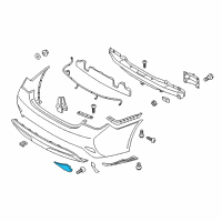 OEM 2013 Hyundai Sonata Reflector/Reflex Assembly-Rear RH Diagram - 92406-4R000