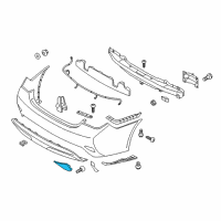 OEM 2011 Hyundai Sonata Reflector/Reflex Assembly-Rear RH Diagram - 92406-4R000