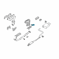 OEM Nissan Altima INSULATOR-Heat, Front Floor Diagram - 74758-8J000