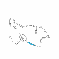 OEM 2020 Nissan Frontier Hose-Water Diagram - 21306-EA21A