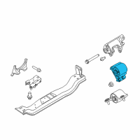 OEM 2020 Ford F-350 Super Duty Mount Diagram - HC3Z-6038-C