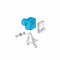 OEM 2008 Buick Lucerne Brake Pressure Modulator Valve Assembly Diagram - 15924820