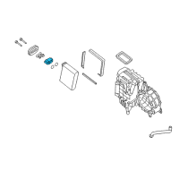 OEM Infiniti JX35 Valve Assy-One Way Diagram - 92200-3KA0A