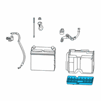 OEM 2019 Honda Accord Box, Battery (55B) Diagram - 31521-TWA-A00