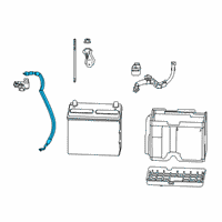 OEM 2022 Honda Accord Cable Assembly Diagram - 32600-TWA-A00