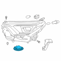 OEM 2016 Toyota RAV4 Control Module Diagram - 81016-42010